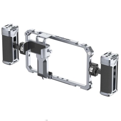 Universal Phone Video Rig, Metall Cage für Smartphone, Iphone, Handgriffe
