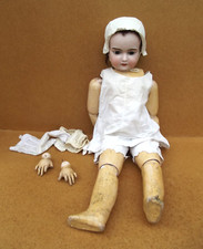 grande poupée tête porcelaine A 13 M allemande armand marseille bouche ouverte