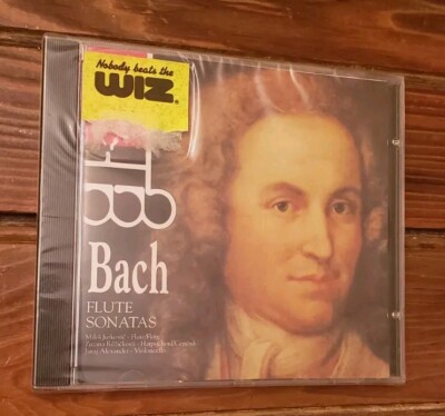 JOHANN SEBASTIAN BACH - Flute Sonatas  CD  BRAND NEW SEALED