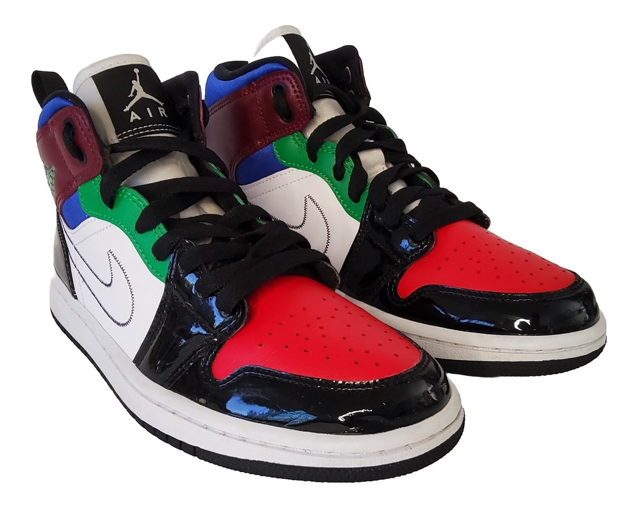 靴 NIKE air jordan 1 hyper royal 28cm Air Jordan 1 Mid Hyper Royal Men's Sneakers | eBay