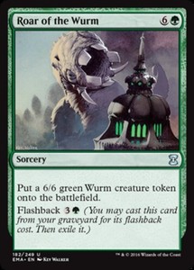 Roar of the Wurm x4 - Eternal Masters - NM-Mint, English - Eternal Masters