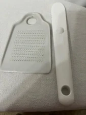 Kitchen Utensils -Vintage Grater/Zester and Tupperware Spreader