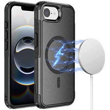 For Apple iPhone 16e MagSafe Magnetic Case Shockproof Heavy Duty Hard Back Cover