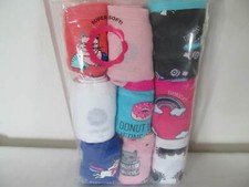 NWT TOTAL GIRL BRAND 9PK HIPSTERS UNDERWEAR PANTIES COLORFUL NOVELTY PRINT