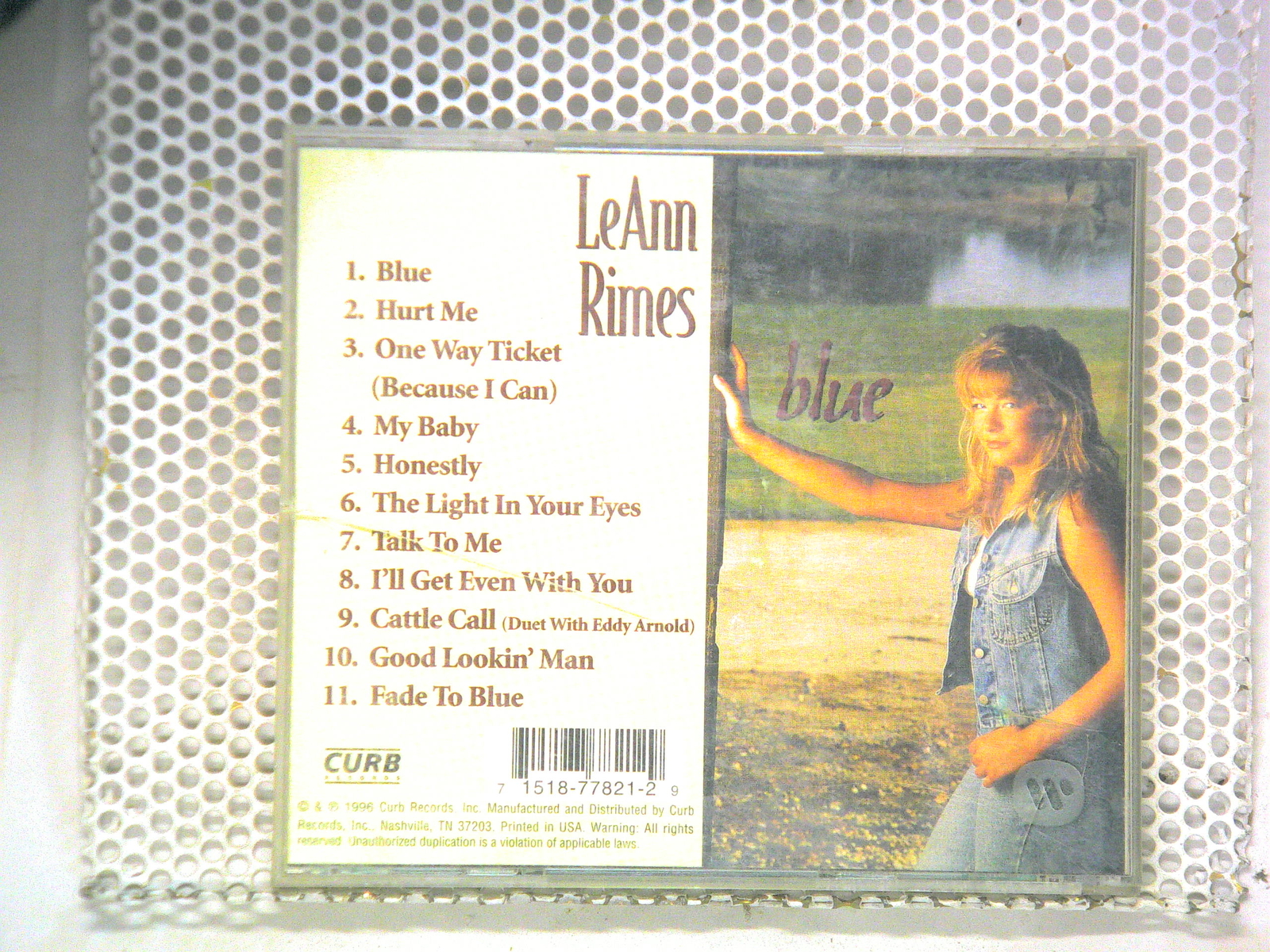 Leann Rimes - Blue [CD][1996][D2-77821] 715187782129| eBay