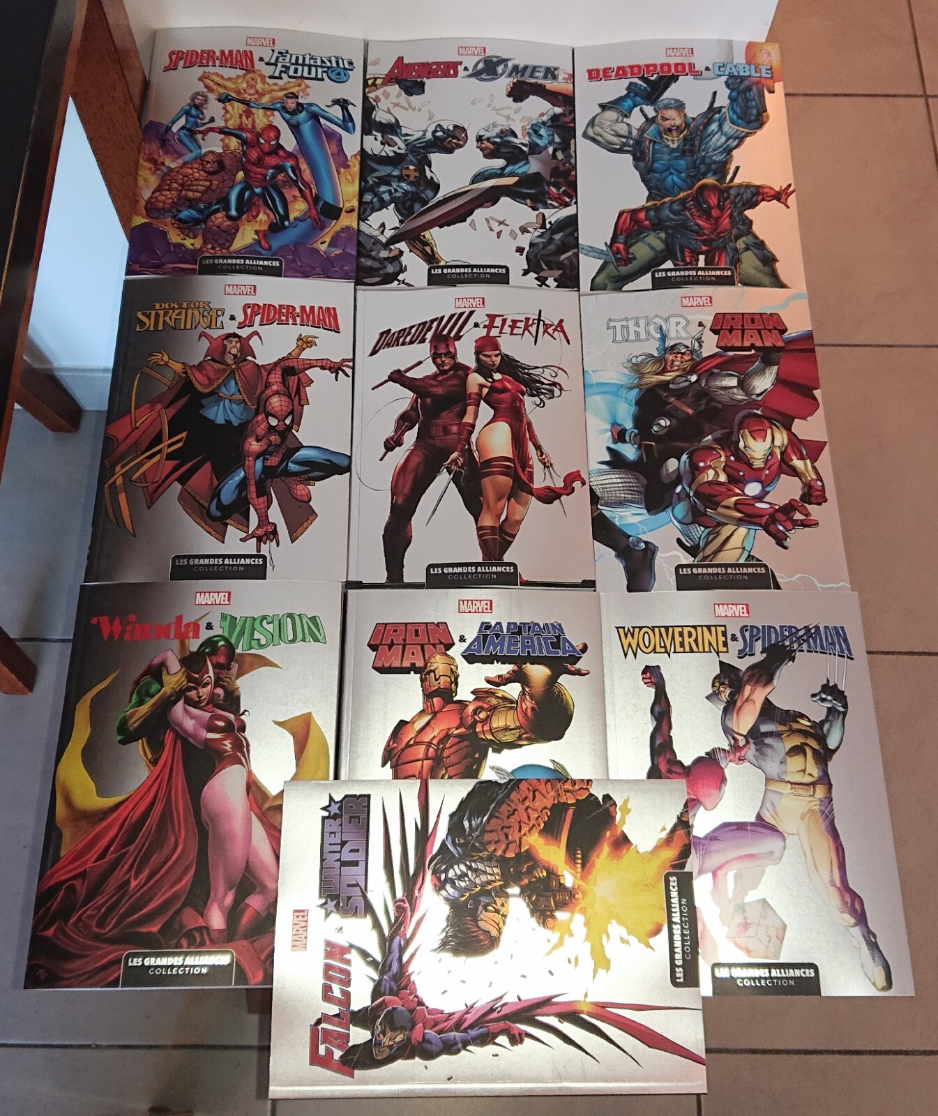 BD Comics Marvel Les Grandes Alliances intégrale tomes 110 eBay