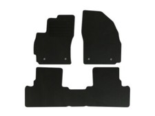 Velours Fußmatten für Mazda 5 II Bj. 2010 - 2015 Mit Absatzschoner BASIC 3-tlg.