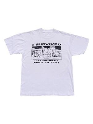 Vintage 90's Rodney King LA Riots political Satire Anti-racism