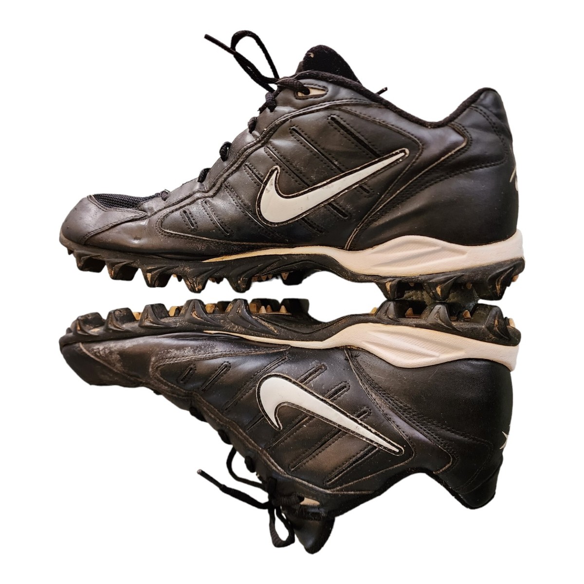 Nike Landshark Football Cleats Mens Size 11.5 Black 313401  display picture 1