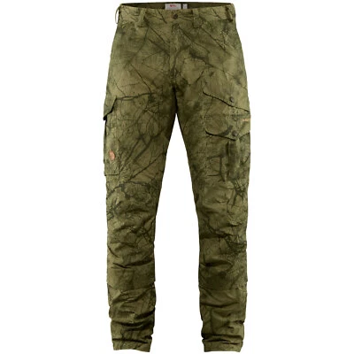 Fjällräven Barents Pro Hunting Herren-Wanderhose Jagdhose Camouflage Camo Grün