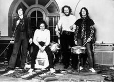 Rock band Blind Faith pose in 1969 : Steve Winwood Ric Grech Ginge- Old Photo 1