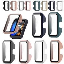 Watch Case PC Tempered Film Screen Protector Cover For HUAWEI Band 10/9//8/8 NFC