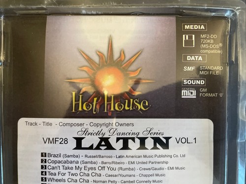 Midi Files Songs - LATIN Vol. 1 - Midi Songs Diskette - Bild 7 von 9