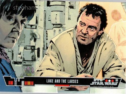 2013 Star Wars Illustrated A New Hope You Elige la tarjeta base Termina tu conjunto - Imagen 40 de 100