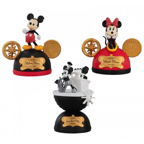 Disney Capchara Imagination Figure Mickey Minnie Mouse - Set of 3 - Picture 1 of 5