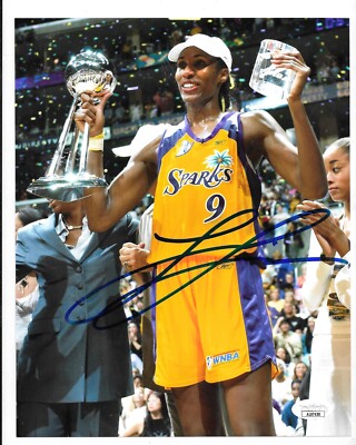 WNBA Lisa Leslie HOF サイン入り写真
