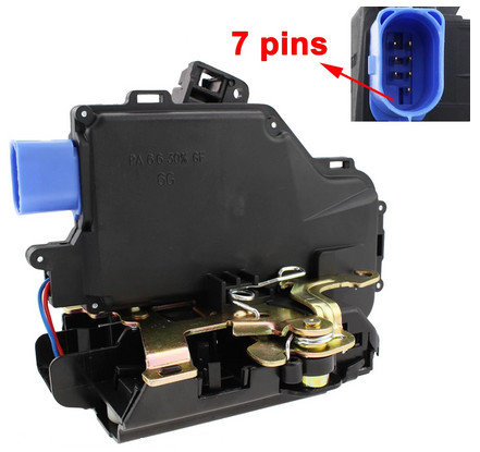 Serrure porte arriere gauche Seat Altea Toledo VW Golf 5 Jetta Touareg mecanisme