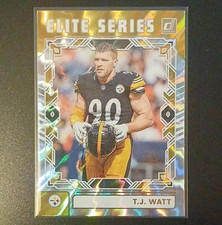 Panini 2025 Donruss The Elite Series #TES-TWA T.J. Watt Steelers NFL Card