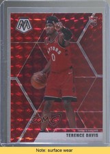2019-20 Panini Mosaic Rookies Red Prizm Terence Davis #226 READ 0q0m