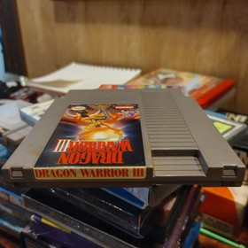 Enix Dragon Warrior III NES Video Game Cartridge AUTHENTIC