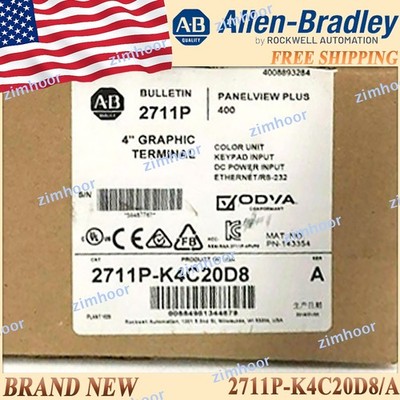 New in Box 2711P-K4C20D8/A PanelView Plus6 Keypad DC 2711PK4C20D8 serA Free Ship