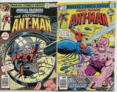 Marvel Premiere #47 48. KEY 1st&2nd App&Origin of Scott Lang Ant-Man Marvel 1979