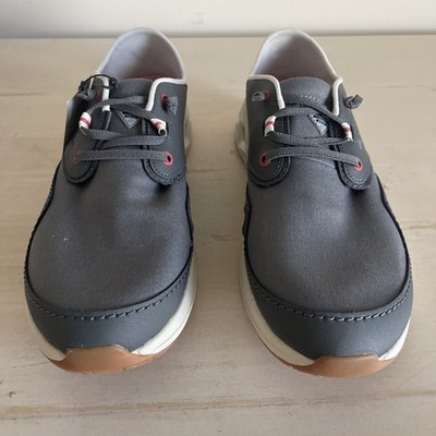 Columbia Shoes Bahama X Relaxed Gray (Grill Sunset Red) Men s 12