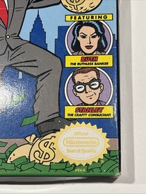 Wall Street Kid (Nintendo NES) Complete In Box With Manual+Insert Tested/Working