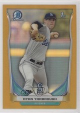 2014 Bowman Draft Chrome Gold Refractor 23/50 Ryan Yarbrough #CDP105 09t6