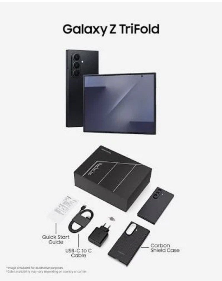 スマートフォン本体 Galaxy ZTrifold 512GB Black SIM Free New NEW Sealed Samsung Galaxy Z Tri Fold (USA Model) 512GB Unlocked