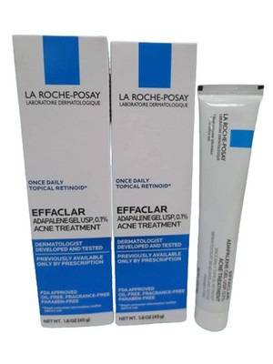 La Roche-Posay Effaclar 0.1% Acne Treatment 1.6 oz Brand New! EXP: 2027 2PC