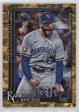 2025 Topps Series 2 Gold Diamante Foil /50 Lucas Erceg #377 1q4s