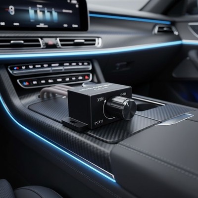 Compact Audio Amplifier Level Control with Easy Surface Mount Installation
