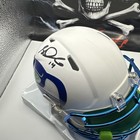 Sam Darnold Signed Seattle Seahawks Custom Ice Throwback Mini Helmet Beckett — photo 9
