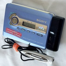 SONY WM-FX888 2001 W/Accessories Radio Walkman Cassette Player From Japan Tested