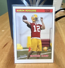 Topps 2005 Bazooka Aaron Rodgers Rookie Card #190 Green Bay Packers. rookie card picture