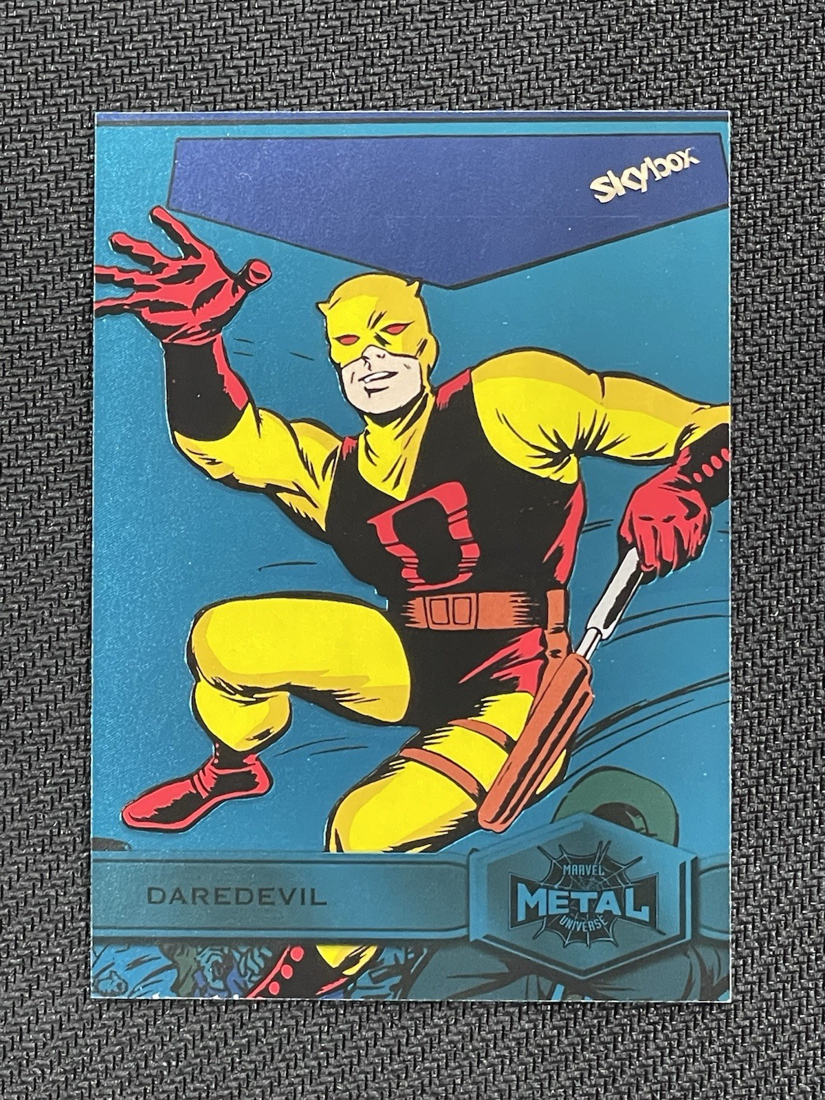 2022 Marvel Metal Universe Spider-Man Light FX Turquoise /50 Daredevil #121