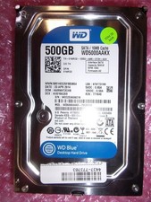 Western Digital WD5000AAKX WD5000AAKX-75U6AA0 Hard Drive 3.5" 500GB SATA