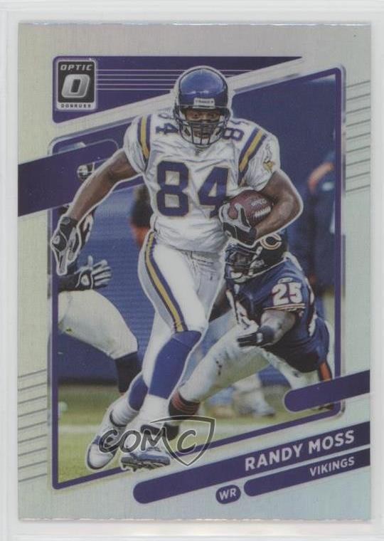 2021 Panini Donruss Optic Holo Prizm Randy Moss #100 HOF 1l3m