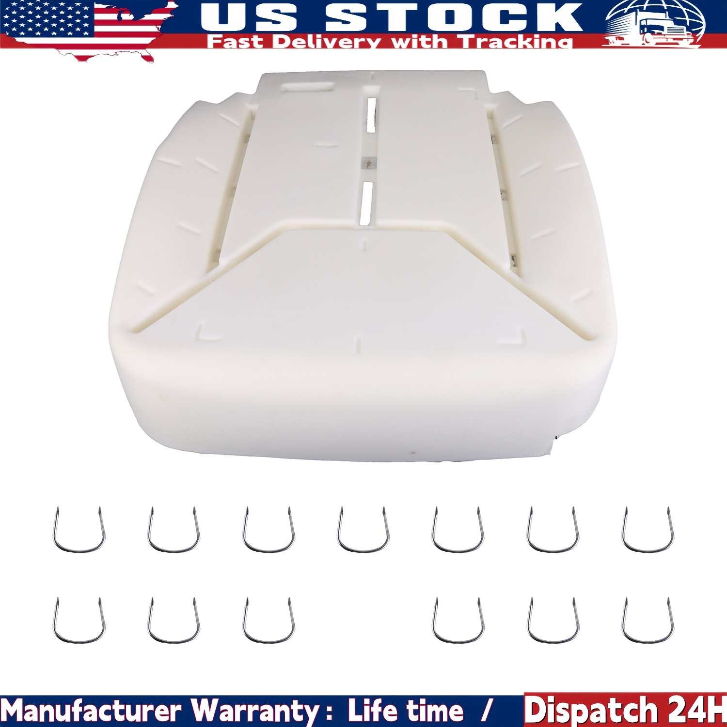 FOR 2013-2017 JEEP WRANGLER FRONT DRIVER BOTTOM REPLACEMENT FOAM SEAT CUSHION US