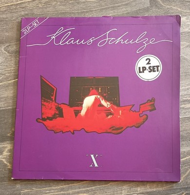 Klaus Schulze -      ''X''   -  GAT - Booklet -  2 LP, Vinyl  -   NM-/VG+