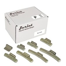 Wheel Weight Kit P Style Grey 80 pcs/kit: 1/4 oz, 1/2 oz, 3/4 oz, 1 oz 15 P-M80