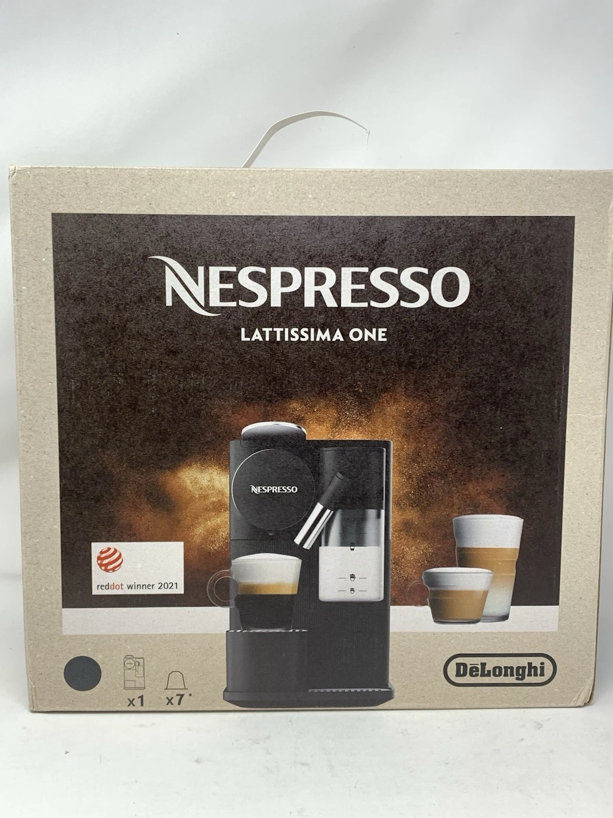 Nespresso Lattissima One Original Espresso Machine with Milk Frother with Pods