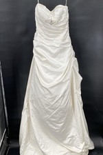VINTAGE Angolique Strapless Silk Wedding Gown Private Collection Size 4-6