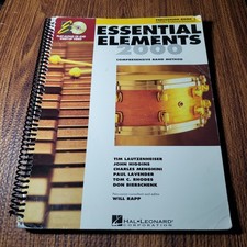 Essential Elements 2000 Percussion Book 1 Vocal Sel. Hal Leonard 2004