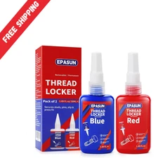 ThreadLocker 242 and 271, Thread Lock Medium and High Strength Lock Tight & Seal