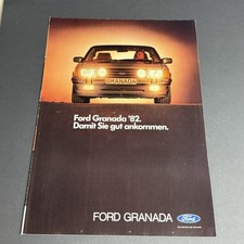 FORD GRANADA / 8p folder brochure / 1982 DE German (3)
