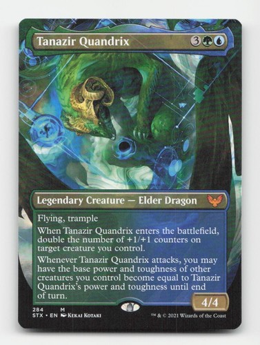 Tanazir Quandrix (Borderless) Strixhaven School of Mages 284 Magic the Gathering