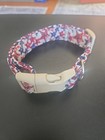 New Red/White/Blue Stars Medium Dog Collar — photo 1