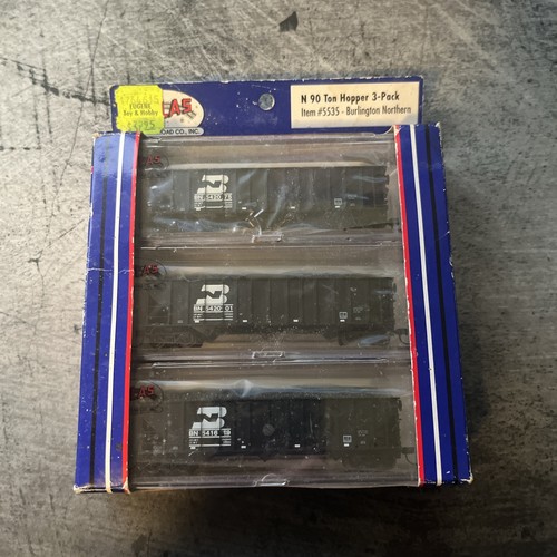 Atlas Spur N 5535 90 Tonnen Hopper 3er Pack Burlington Northern | Zustand: New